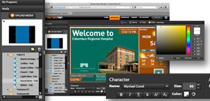 drag and drop interface